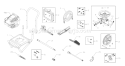 Page A Diagram and Parts List for 020261-0  Briggs and Stratton Pressure Washer